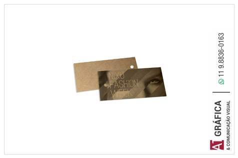 Tags Papel Kraft   Tag   250g 9.1x5.1 4x0 50 Un